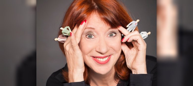 Die bekannte Kabarettistin Simone Fleck kommt am 7. März 19 ins Kreishaus.