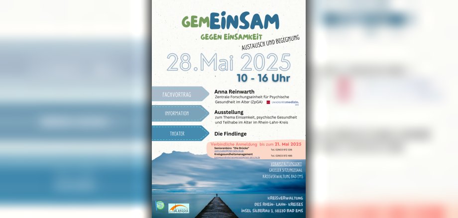 Einsamkeit Veranstaltung  - 1