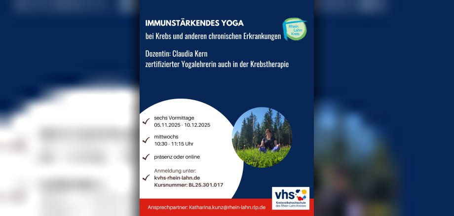 Yoga und Krebs Kreisseite Amtsblätter - 1
