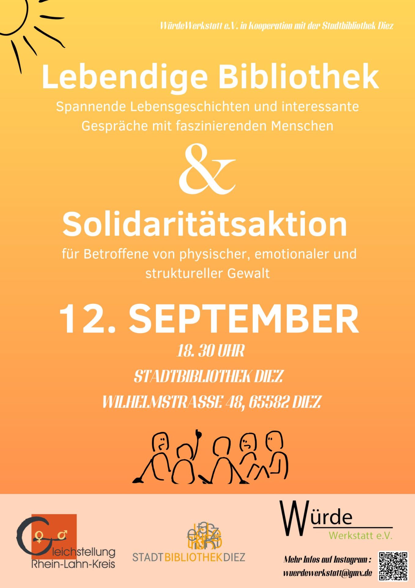 Plakat LebBib & Soliaktion September 2025, Diez - 1 Plakat LebBib & Soliaktion September 2025, Diez - 1