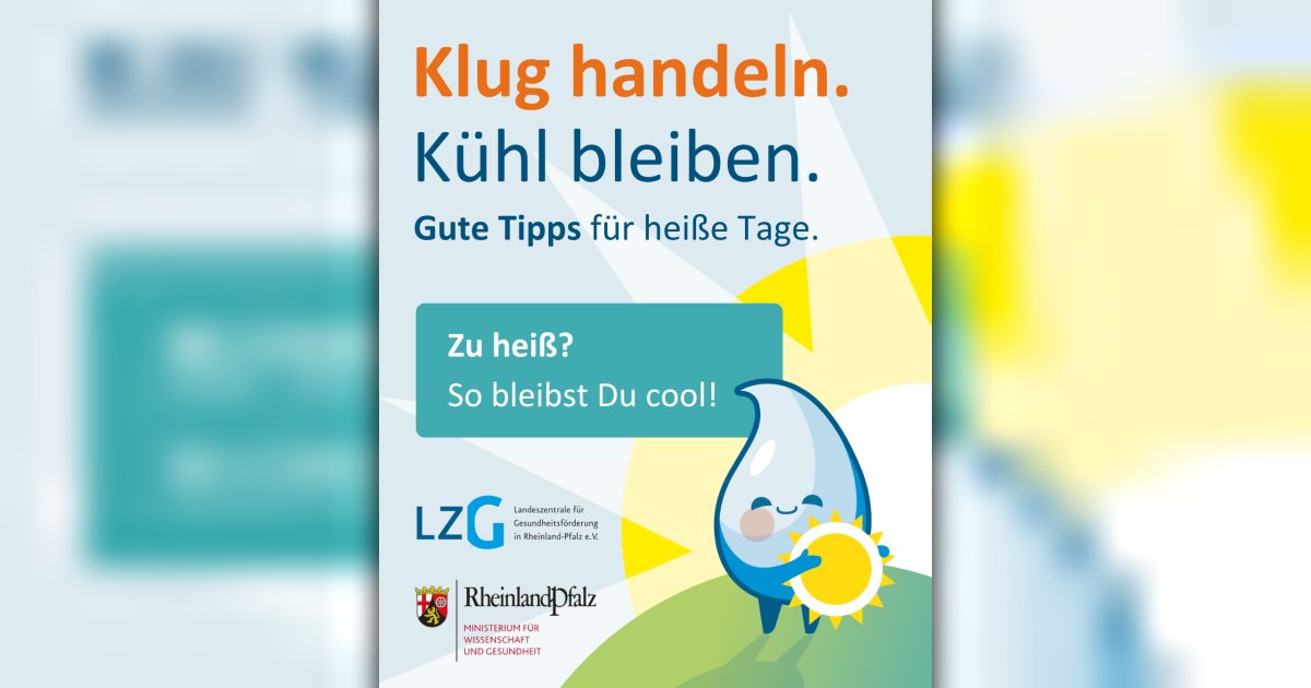 Sommerhitze: So bleiben Sie gesund und erkennen körperliche Warnzeichen ...