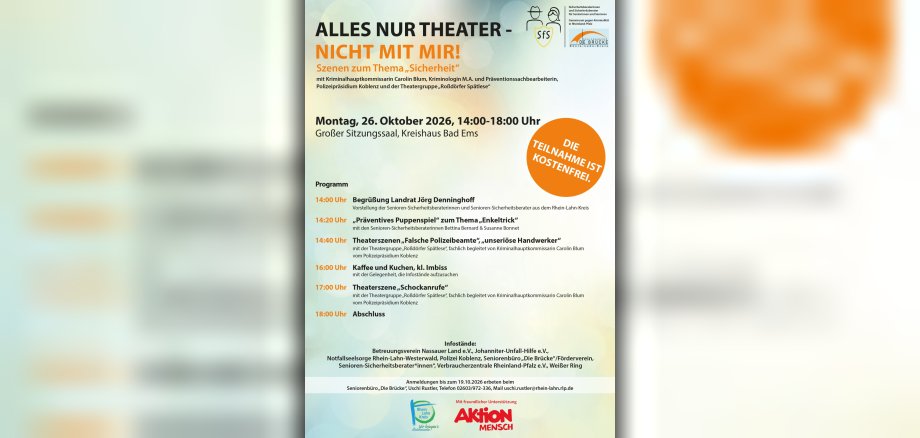Veranstaltung - Alles nur Theater Veranstaltung - Alles nur Theater