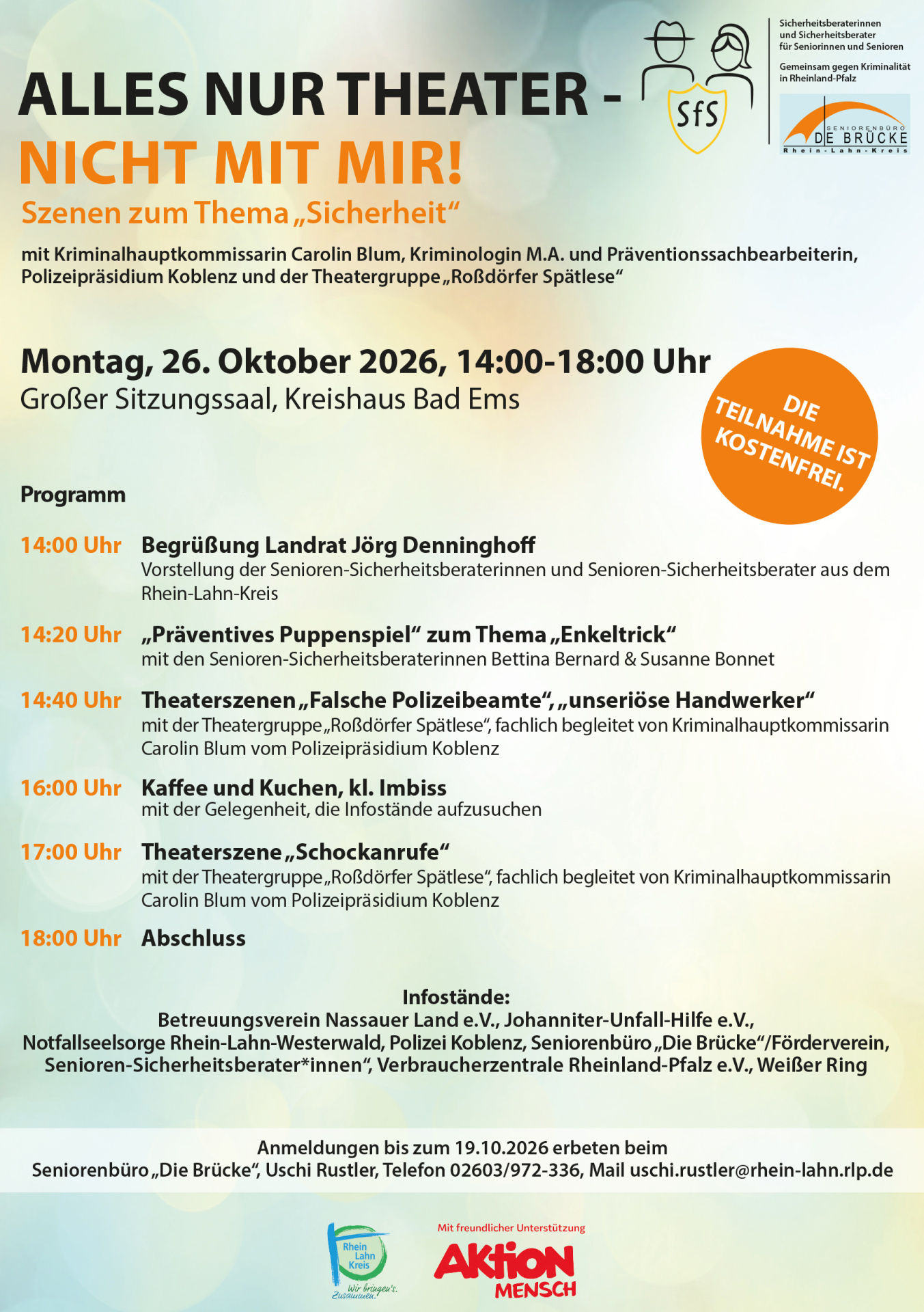 Veranstaltung - Alles nur Theater