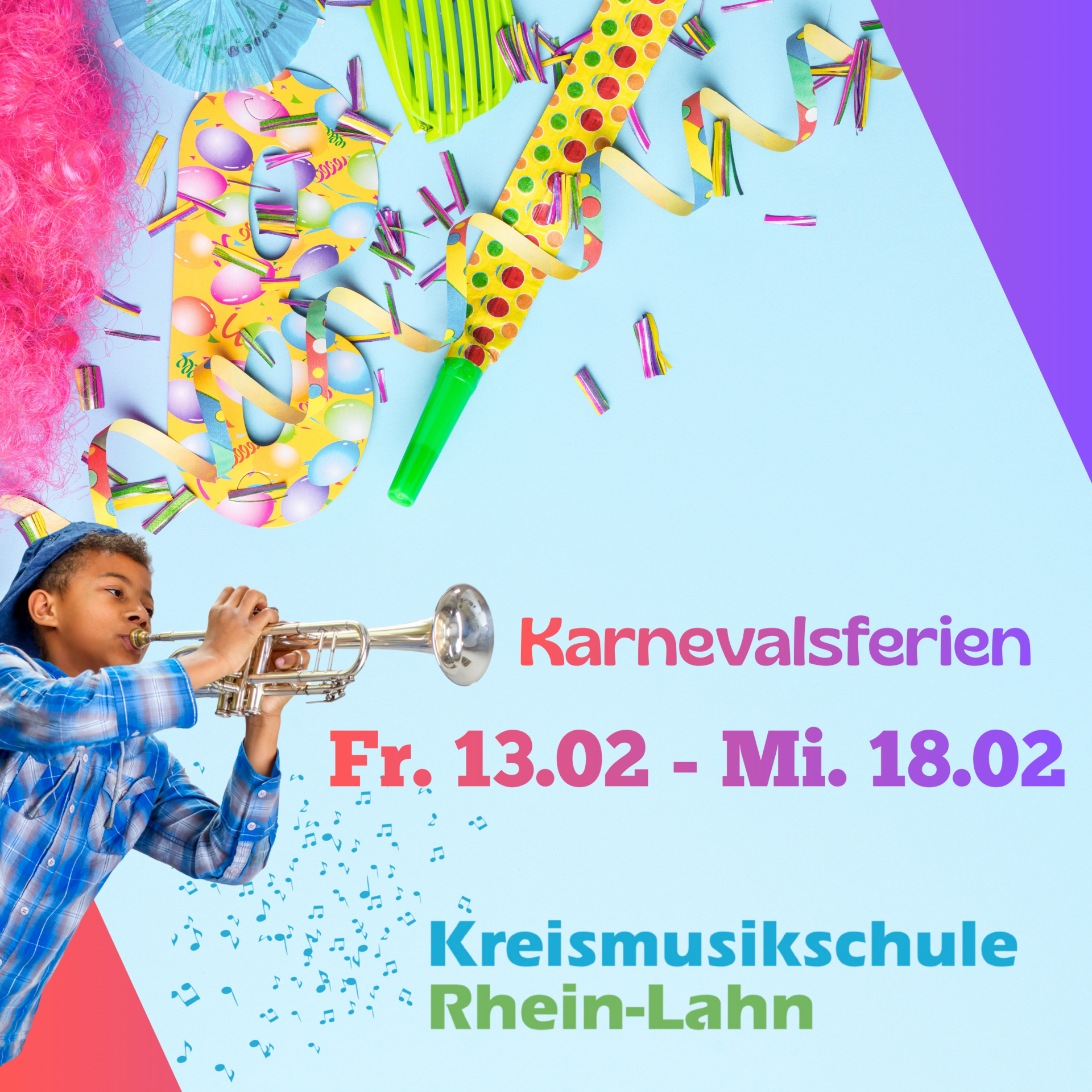 Karnevalsferien in der Musikschule - 1