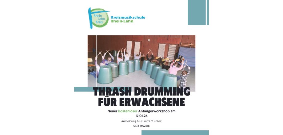 Trashdrumming für Erwachsene